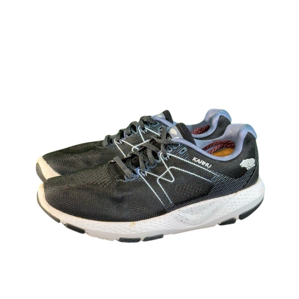 Karhu Ikoni Ortix‎ HiVo Black Blue Running Shoes Womens 8.5 F200236 Sneaker